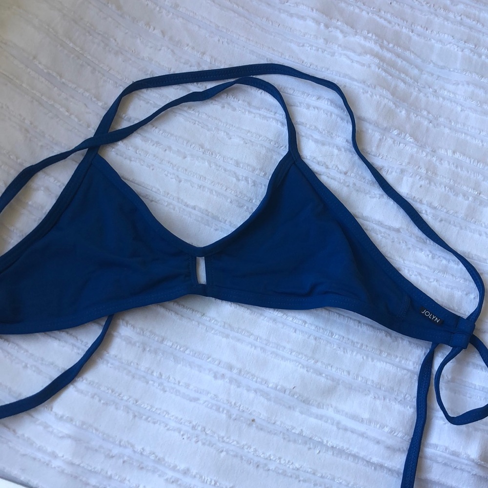 Deep blue jolyn top size medium